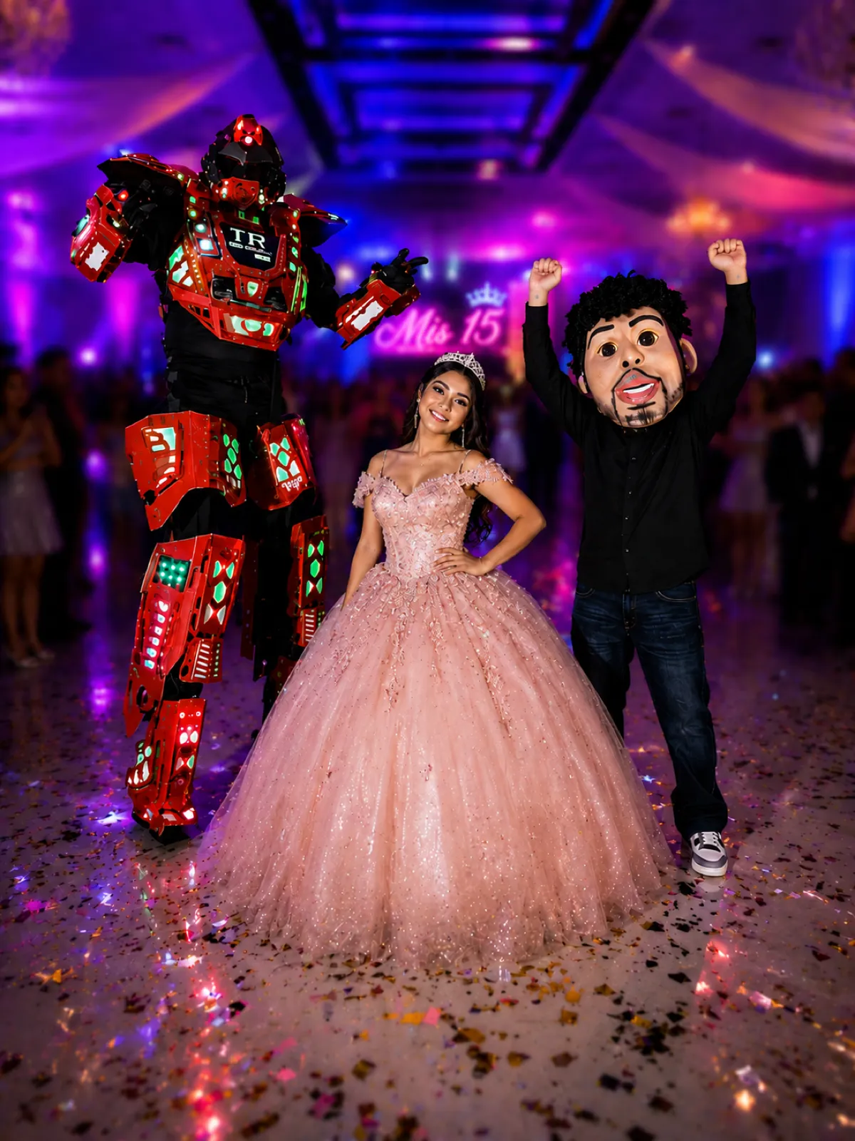 Robot & Big Head XV